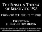 the einstein theory of relativity